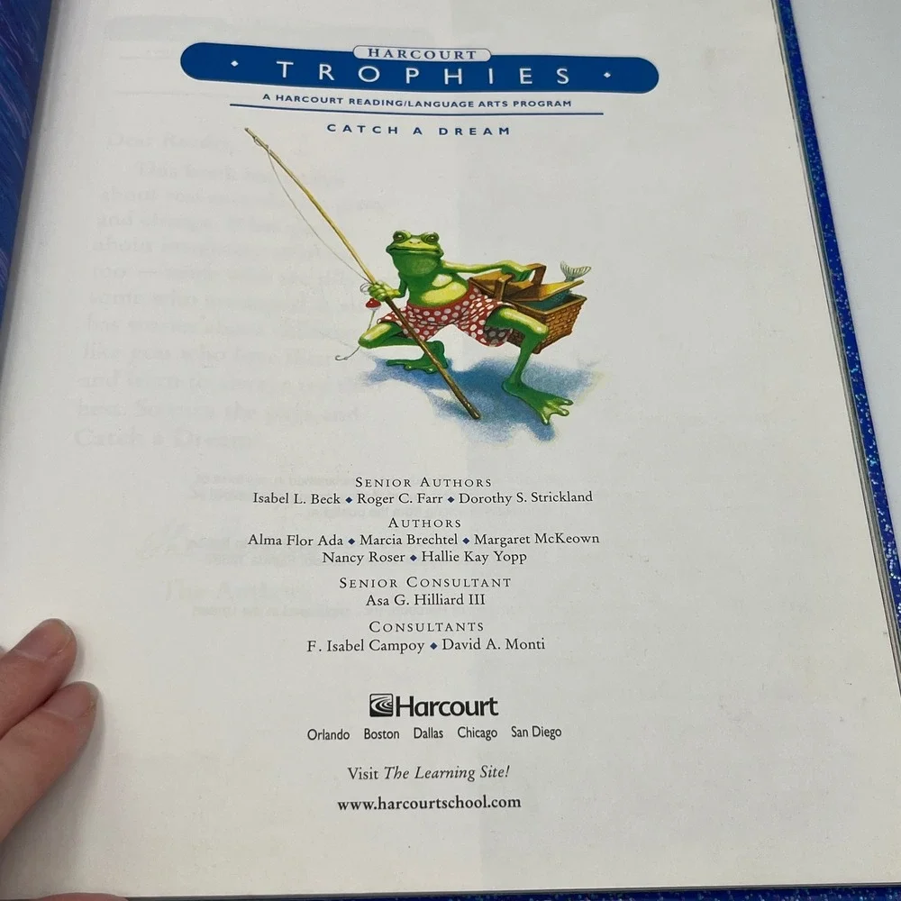 Harcourt Trophies Catch a Dream Reading‎ Language Arts Program 2007 Edition